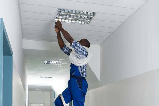 Lighting fixture installation